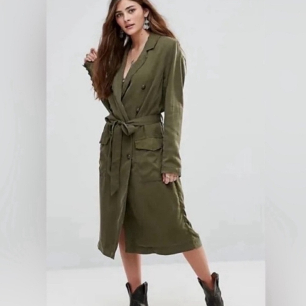 Free People Trench Coat